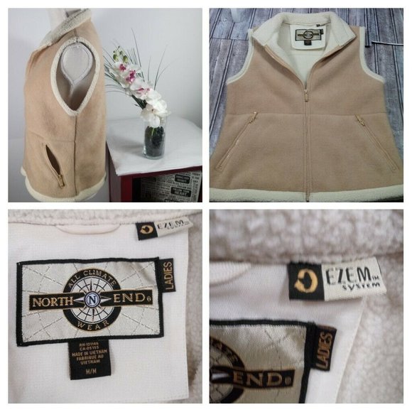 North End Filandia Vodka Sherpa Novelty Vest Med EZEM System All Climate Wear - Picture 11 of 15